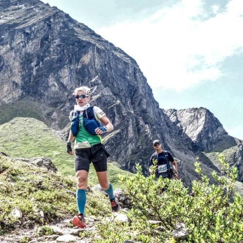 Trailrun Weisssee Gletscherwelt in de Alpen